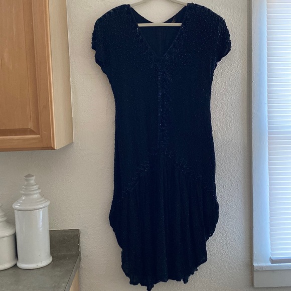 Mark & John Women's Black Sequence Dress - Picture 2 of 16